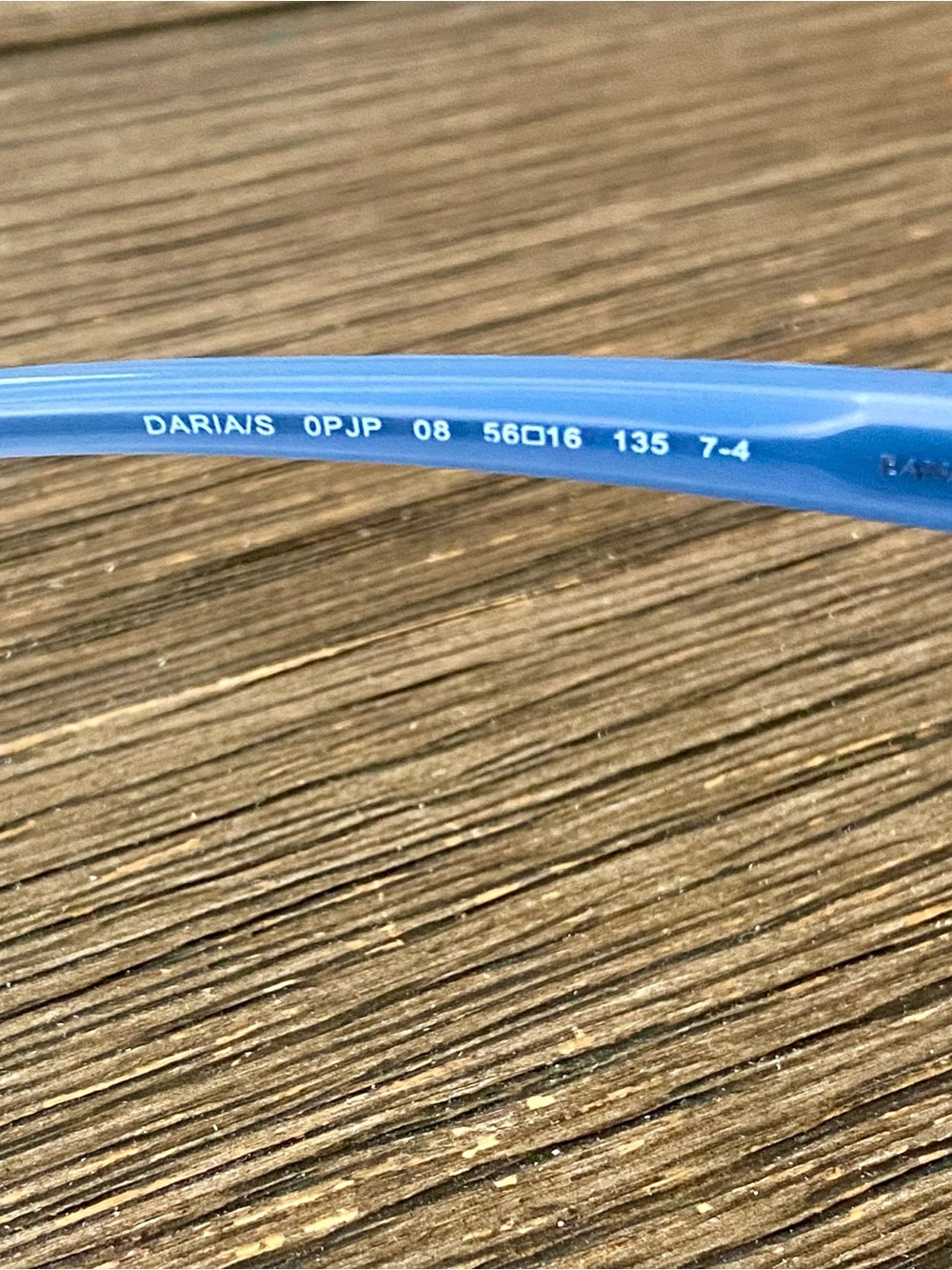 Banana Republic Women's Sunglasses Daria/S Blue Cat Eye Gradient Lenses 100% UV - Picture 4 of 6